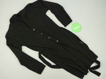 długi sweter sukienki: Kardigan damski, rozmiar One size — 2