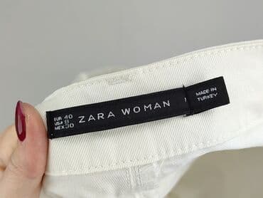 zalando białe jeansy damskie: Zara, Jeansy damskie, rozmiar L — 5