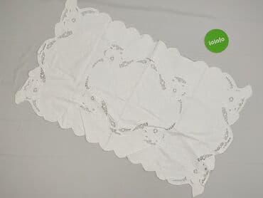 zasłony lidl: Serwetka 85 x 51, kolor - Biały, stan - Idealny — 2