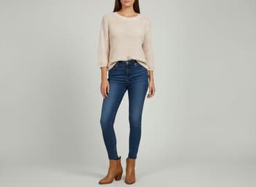 kurtki zimowe damskie c a: Janina, Sweter damski, rozmiar M — 7