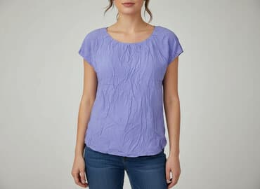 lawendowa bluzki damskie: Bluzka damska, rozmiar L — 6