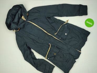 niebieska satynowa sukienka zara: Zara, Parka damska, rozmiar M — 2