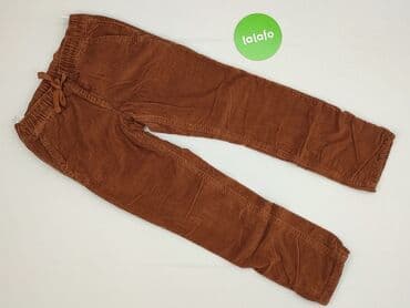 spodnie woskowane matowe: Material trousers, C&A, 8 years, 128, condition - Perfect — 2