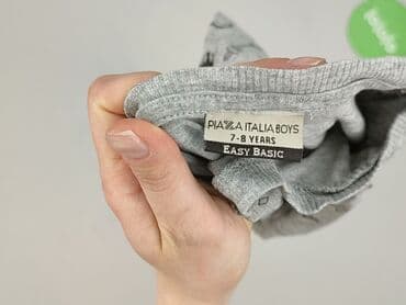 stradivarius spodnie biale: Blouse, 8 years, 122-128 cm, condition - Perfect — 4