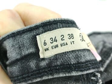 zielone jeansy: Denim Co, Jeansy damskie, rozmiar M — 4