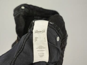 dżinsy z wysokim stanem czarne: Denim Co, Jeansy damskie, XS — 4