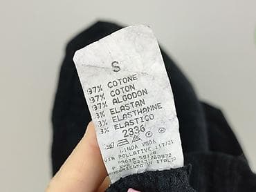 croop dresy: Spodnie materiałowe damskie, rozmiar S — 4