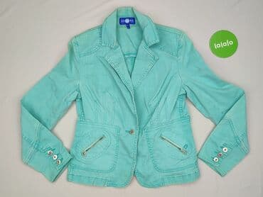 mohito marynarka czerwona: Kurtka jeansowa damska, rozmiar L — 3