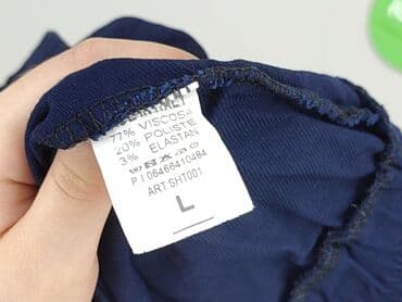 granatowe spodenki damskie: Szorty damskie, rozmiar L — 4