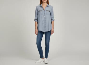 ubrania kowbojskie: Culture, Koszula damska, rozmiar L — 7