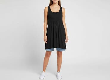 czarne sukienki na wesele dla puszystych: Sukienka damska, rozmiar L — 6