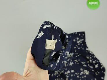 granatowa spódnice midi: Spódnica damska, rozmiar XL — 4