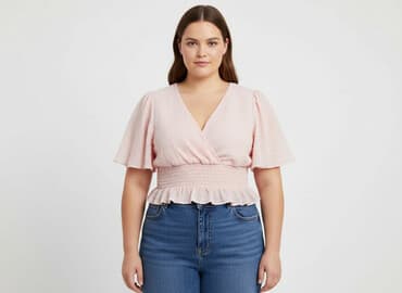 apricot bluzki: Amisu, Bluzka damska, rozmiar XL — 6