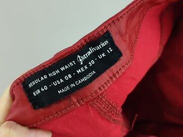 buty zimowe stradivarius: Stradivarius, Spodnie materiałowe damskie, rozmiar L — 4