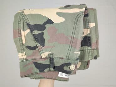 spodnie moro dresowe: PULL&BEAR, Spodnie materiałowe damskie, rozmiar 2XS — 6