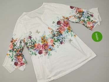 bluza w kwiaty medicine: Bluzka damska, rozmiar L — 4