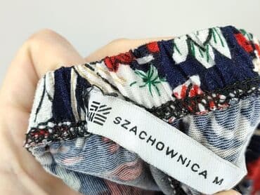 купити куртку в польщі жіночу: SZACHOWNICA, Spodnie materiałowe damskie, rozmiar M — 4
