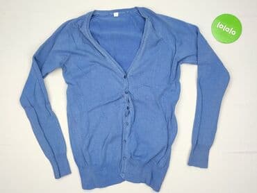 sweter z dekoltem v: Kardigan damski, rozmiar L — 2