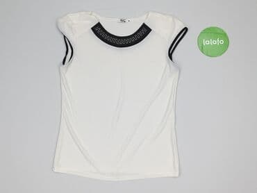 biały tshirt: T-shirt damski, rozmiar M — 2