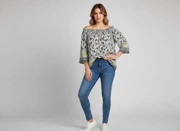 sandały koturna ccc: Canda, Bluzka damska, rozmiar M — 6