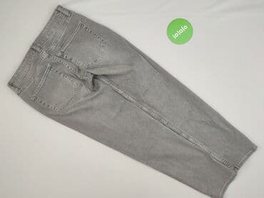 baggy grey jeans: Jeansy damskie, rozmiar S — 3