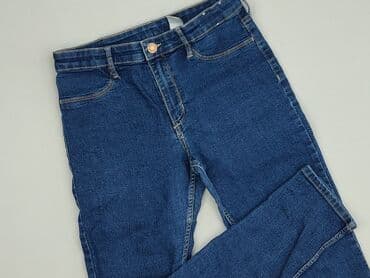 Spodnie jeansowe, H&M, 13 lat, 158, stan - Bardzo dobry