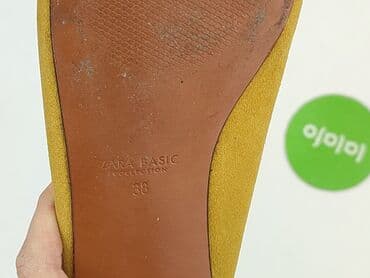 ben sherman buty: Zara, Flip flops for women, size 38 — 5