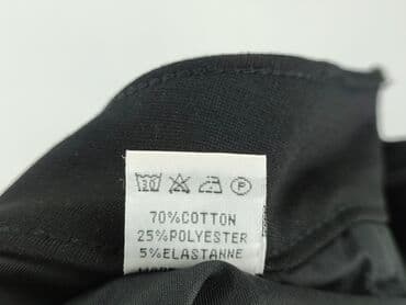 srebrne legginsy: Spodnie materiałowe damskie, L — 6