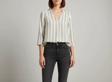 buty zimowe stradivarius: Stradivarius, Bluzka damska, rozmiar M — 7