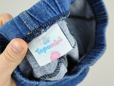 axena bluzki: Jeans, Topolino, 1.5-2 years, 92, condition - Good — 4