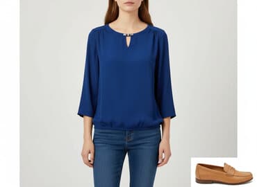 bluzki damskie dopasowane: CAMAIEU, Bluzka damska, rozmiar S — 8