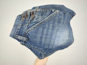 spódnice jeansowe z szelkami: Ogrodniczki damskie, rozmiar S — 7
