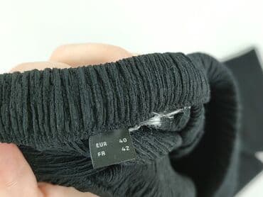 spodnie czarne materiałowe damskie: C&A, Spodnie materiałowe damskie, rozmiar M — 5