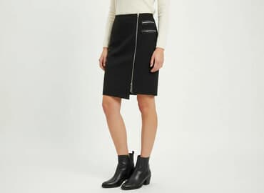 kozaki na koturnie by o la la: Oodji, Spódnica damska, M — 6