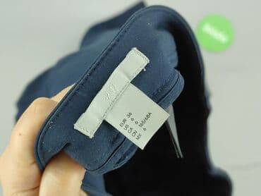 chinosy damskie granatowe: H&M, Spodnie materiałowe damskie, rozmiar S — 4