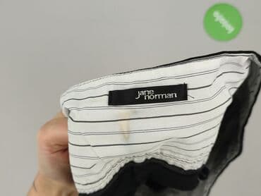 krótkie czarne spodenki materiałowe: Jane Norman, Szorty damskie, rozmiar XL — 4