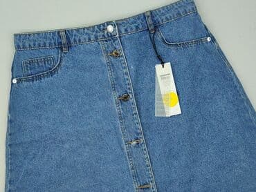 jeansowe spódniczka z guzikami noisy may: Noisy May, Spódnica damska, rozmiar XL — 1