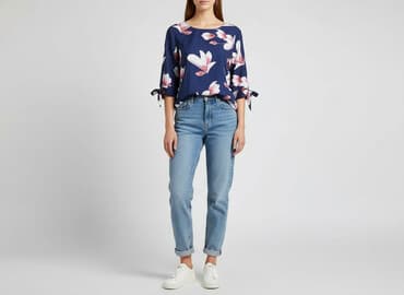 bluza w kwiaty medicine: Bluzka damska, rozmiar M — 7