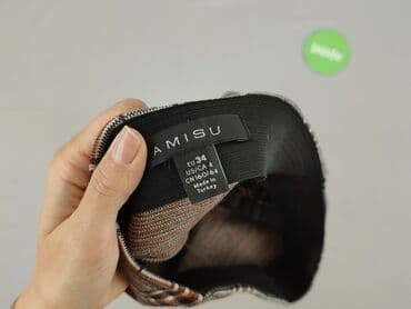 spódnice ołówkowe w kratkę: Amisu, Spódnica damska, rozmiar XS — 4