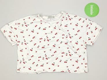 bluzki basic w paski: Stradivarius, T-shirt damski, rozmiar M — 3