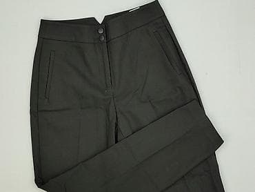 Material trousers for women, size S — 1