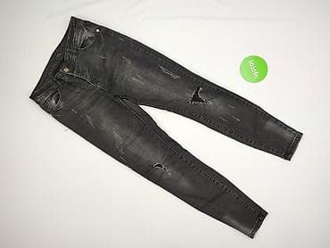 przecierane jeansy: Jeansy damskie, rozmiar S — 2