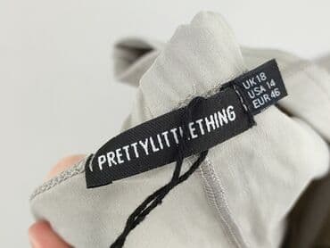 bluzki dla puszystych allegro: PrettyLittleThing, Spodnie materiałowe damskie, rozmiar 3XL — 4