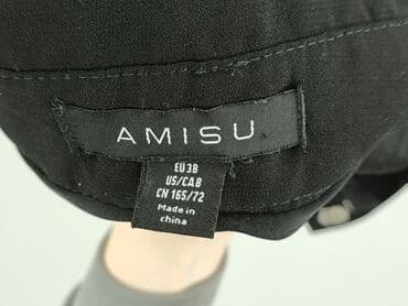 eleganckie czarne krótkie spodenki damskie: Amisu, Szorty damskie, rozmiar M — 6