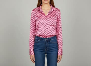 koszula satynowa rozowa: Elli white, Koszula damska, rozmiar S — 6