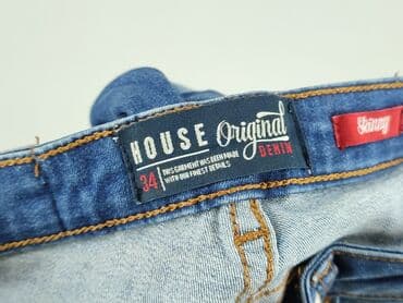 spodnie woskowane new yorker: House of Denim, Jeansy damskie, XS — 4