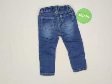 lidl sukienki letnie: Denim pants, 9-12 months, condition - Very good — 3