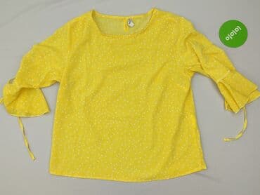 bluzka żółta w czarne paski: FB Sister, Bluzka damska, L — 2