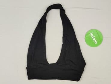 czarne t shirty damskie w serek: Top damski, rozmiar S — 2