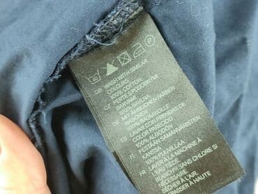 niebieska koszula damska h m: H&M, Sukienka damska, rozmiar L — 5